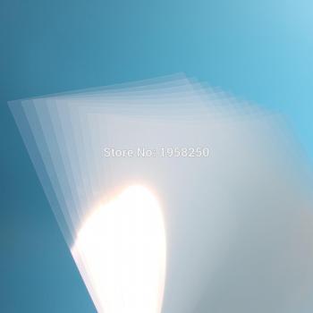 10Pcs A4 Milk White Inkjet Printing Film