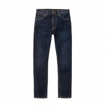 Nudie Jeans Herrenjeans Slim Fit Lean Dean Blau Größe 36/L32