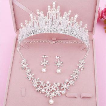 Celestial Pearl Diadem Collection for Weddings