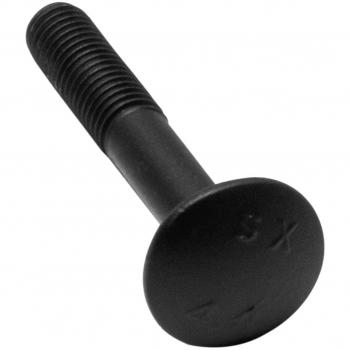 Slotbout M6 60 mm (Zwart)