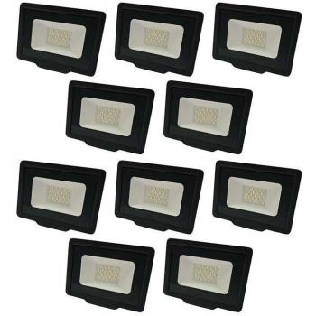 Lote de Proyectores LED 20W Negro