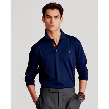 Polo Ralph Lauren Custom Slim Fit Poloshirt Herren Dunkelblau Größe M