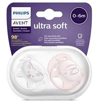 Philips Ultra Soft Pacifier 0-6m