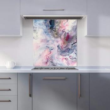 Dreams in Motion Kitchen Wall Panel – Ethereal Swirls Collection