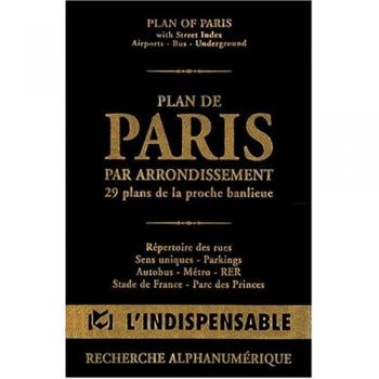 Atlas routiers : Plan de Paris par arrondissements