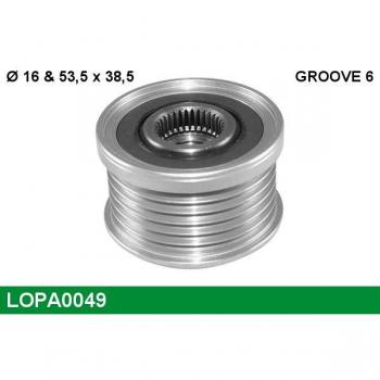 Alternador Lucas Lopa 0049 – Roda Livre