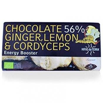 Chocolate 56% con Jengibre y Limón Hifas Da Terra Eco 100 g