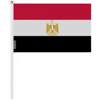Compact Egyptian Flag – 20 × 30 cm, Thin & Sturdy