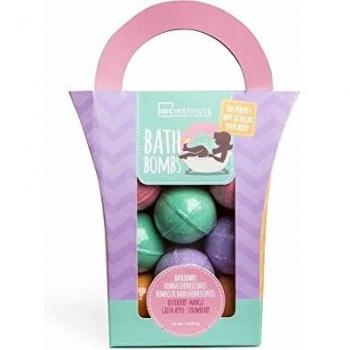 Idc Institute Relaxing Bath Bomb Set of 8 Pieces (Smoothie Style)