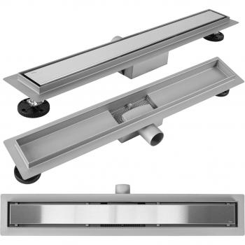 Linear Drain REA Neox 50 Brush Nickel