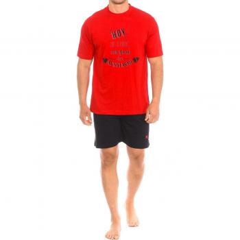 Kisses & Love Schlafanzug für Herren Kurzarm 2XL