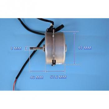 60W DC Brushless Indoor Air Conditioning Fan Motor