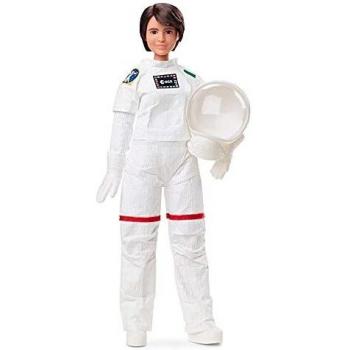 Barbie Signature Role Models Doll Samantha Cristoforetti Astronauta ESA, da 29,2 cm Castana e Articolata con Casco e Tuta Spaziale Realistica, Giocattolo per Bambini 6+Anni