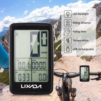 Lixada Wireless Cycling Speedometer