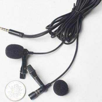 Lavalier Tie Clip Microphone for iPhone