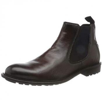 Botte Chelsea Bugatti Bonifacio Nero/Castano