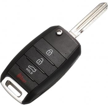 Kia Carens Funda de Llave Jingyuqin Plegable 3/4 con Botón y Remote Control