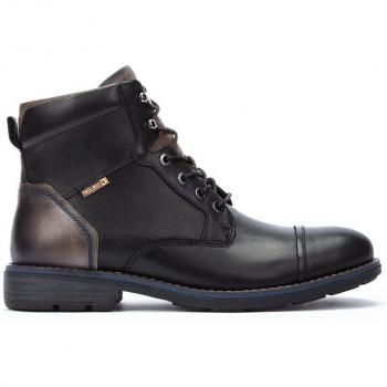 York M2M Botín Negro con Plantilla Acolchada