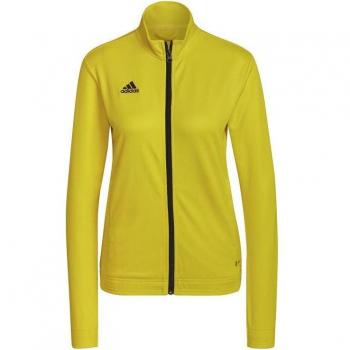 Chaqueta de fútbol Adidas Entrada 22 para mujer en color amarillo