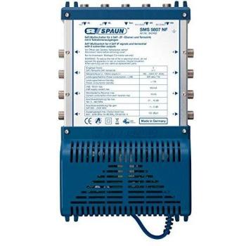 Spaun SMS 5807+ NF – Kompakt-Matrix‑Switch (8 Eingänge, 1 SAT), German Craftsmanship