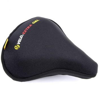 Housse en Plüsh Noir pour Selle Féminine – Gel Supplémentaire