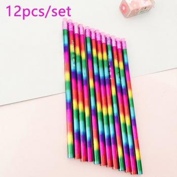 Crayons Colorés avec Gommes