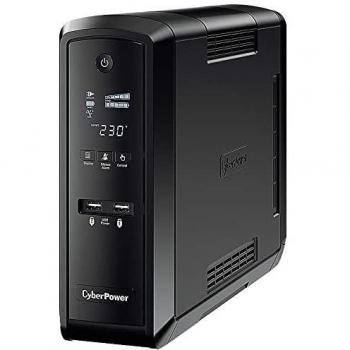 Fonte UPS CyberPower 1500VA/900W, LCD, 6 saídas AC, RJ45