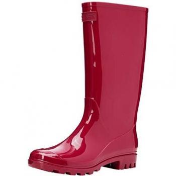 Botas de Lluvia Regatta Wenlock para Mujer, PVC Impermeables, Cerise Oscuro, 40.5 EU