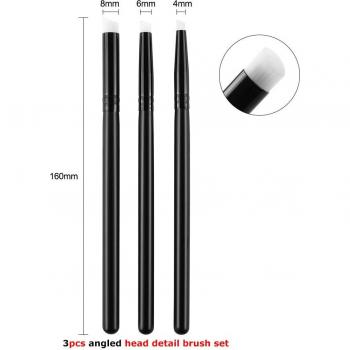 Detailed Blending Brushes Set for Fine Areas in Ink Painting