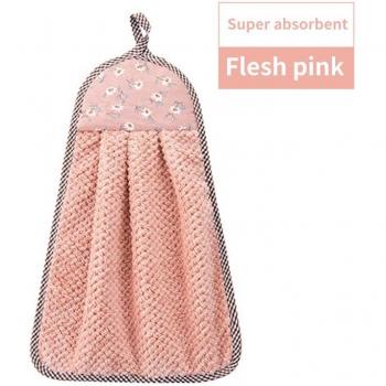 Petite serviette de chiffon corail 30x40