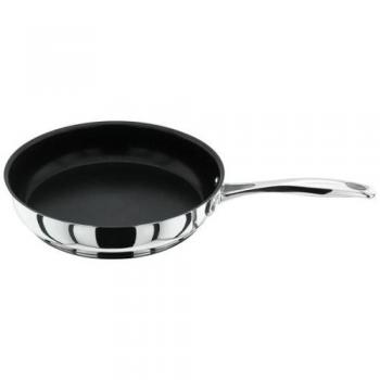 Stellar Stainless Steel Silver Frying Pan, 30cm