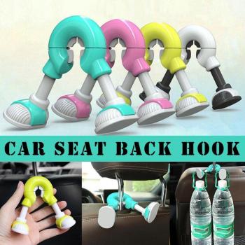 Colgador de respaldo para coche giratorio 1 ud
