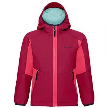 Vaude Kinder Rondane III Softshelljacke, Crimson Red, 110/116