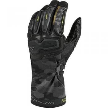 Macna Terra Motorradhandschuhe (Schwarz, Größe S)