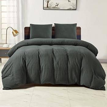 Housse de Couette 260x240 cm avec Taies d'Oreiller