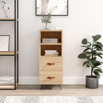 Sonoma Oak Sideboard 34.5x34x90 cm vidaXL