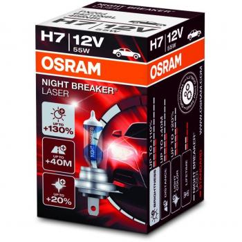 Osram 64210NBL H7‑Laser‑Scheinwerferlampe in kompakter Faltschachtel