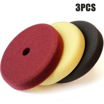 Kit de Almohadillas de Pulido de Espuma 3 Piezas