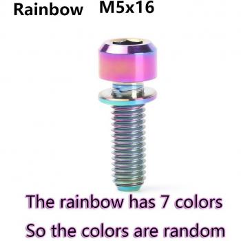 M5 Titanium Fixed Bolts for MTB Stem 16mm/18mm/20mm