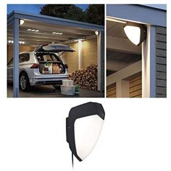 Kit d’éclairage carport Park+Light Paulmann Ikosea 94519 – 5,6 W blanc chaud anthracite