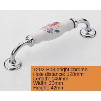 Tulip Flower Single Hole Furniture Handle