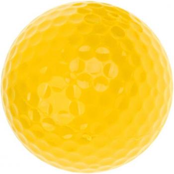 Bee Hole Design Lightweight Golf Practice Ball 90 Hardness Yellow