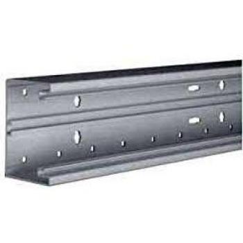 Canalina portacavi a muro parte inferiore Hager 2000 mm x 100 mm