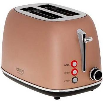 Torradeira Camry 2 Fendas 1000W Cobre