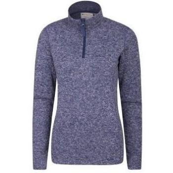 Top Idris Pile Donna – Blu Scuro – MW