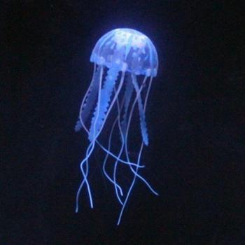 Illuminated Jellyfish Aquarium Ornament