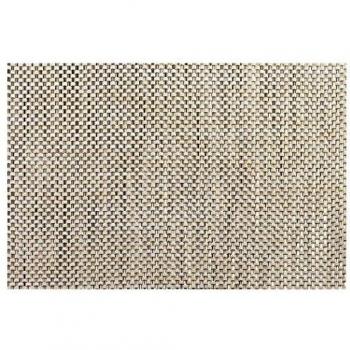 Tapisserie de table tressée Gris Nature