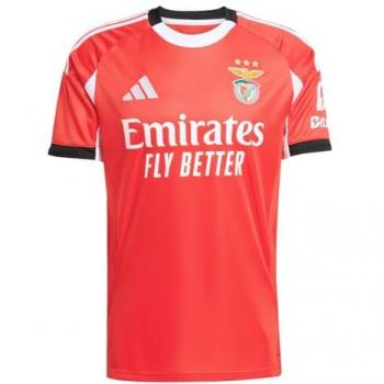 Maglia Trikot Adidas Performance Benfica 2025/26 Limone Rosso Nero Bianco