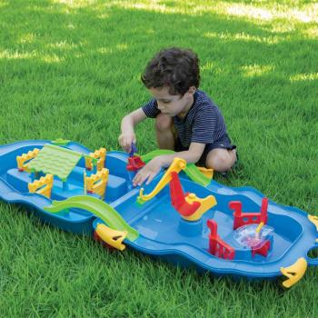 Chariot de plage et jeux d'eau VidaXL – 51 × 21,5 × 66,5 cm, construction en polypropylène