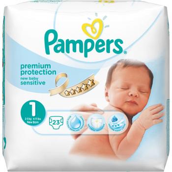 Pampers New Baby Sensitive Pants, Size 1 (Pack of 92)